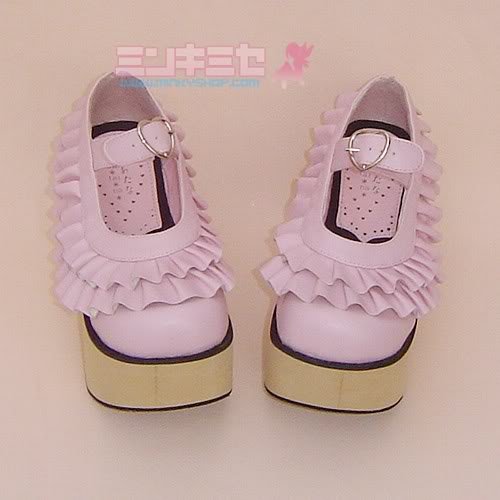 Ruffle Rocking Horse Shoes